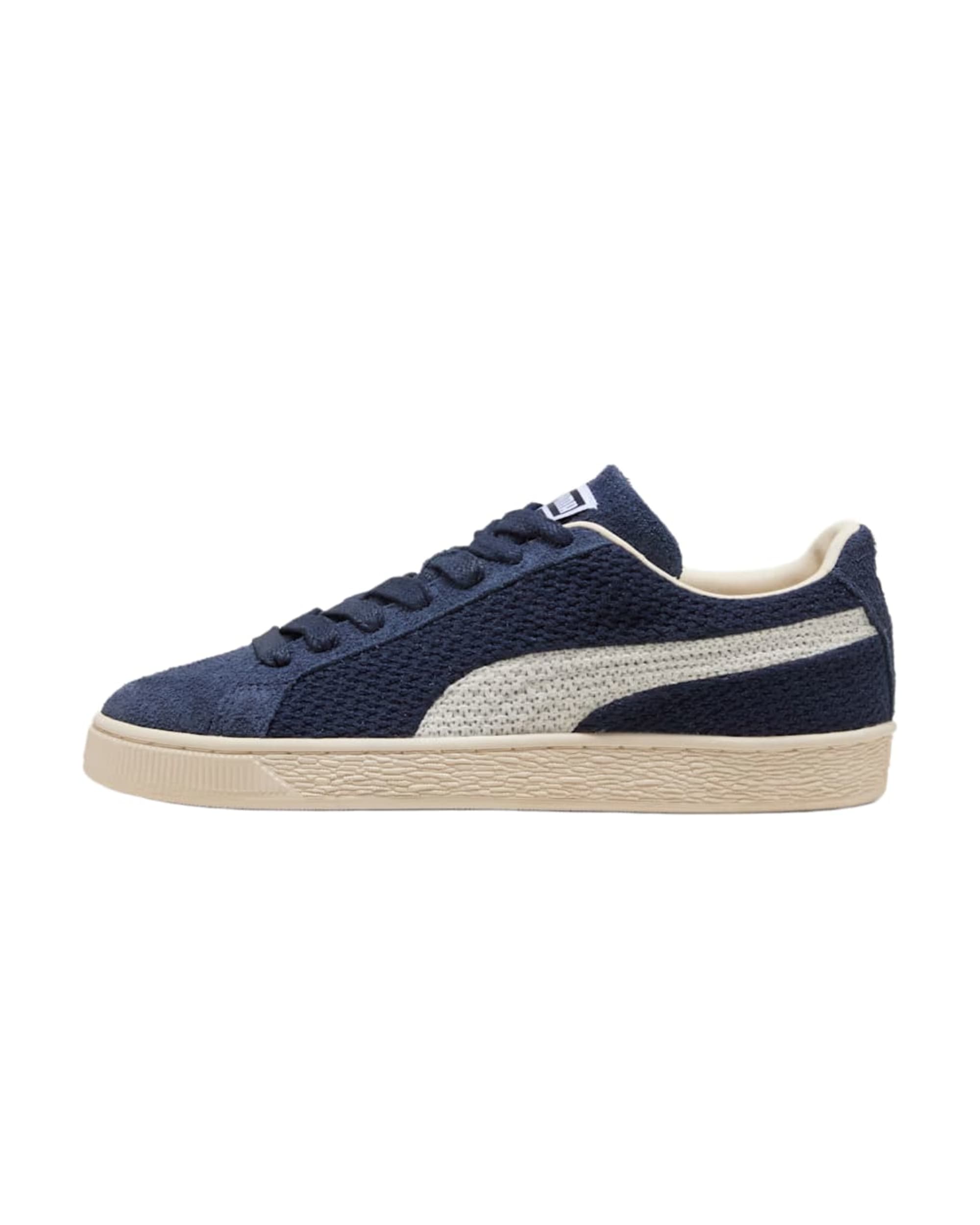 SUEDE CROCHET PUMA NAVY-PUMA WHITE