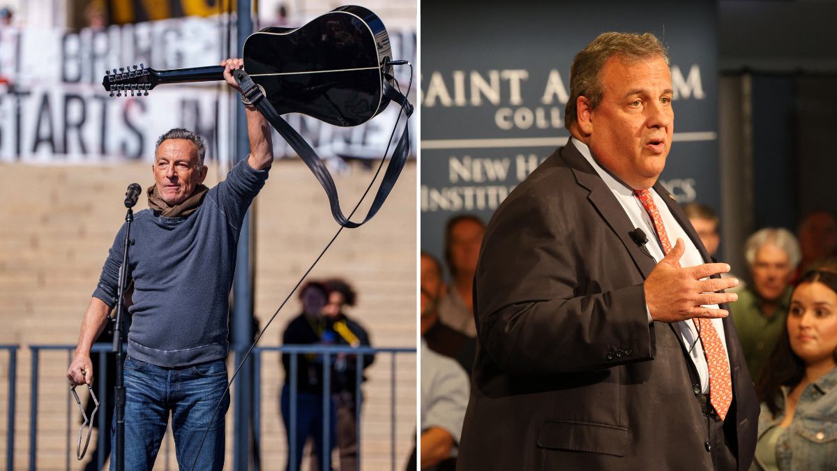 Bruce Springsteen snubs Chris Christie at his concert