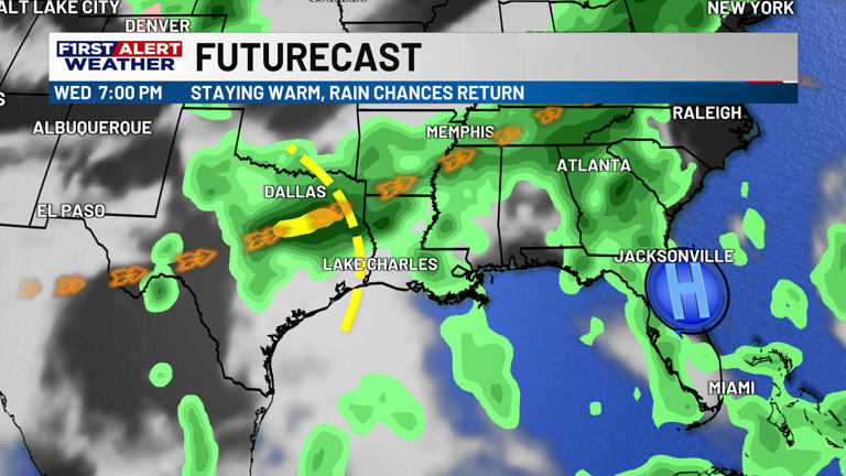 First alert forecast: Staying very warm and humid for the weekend