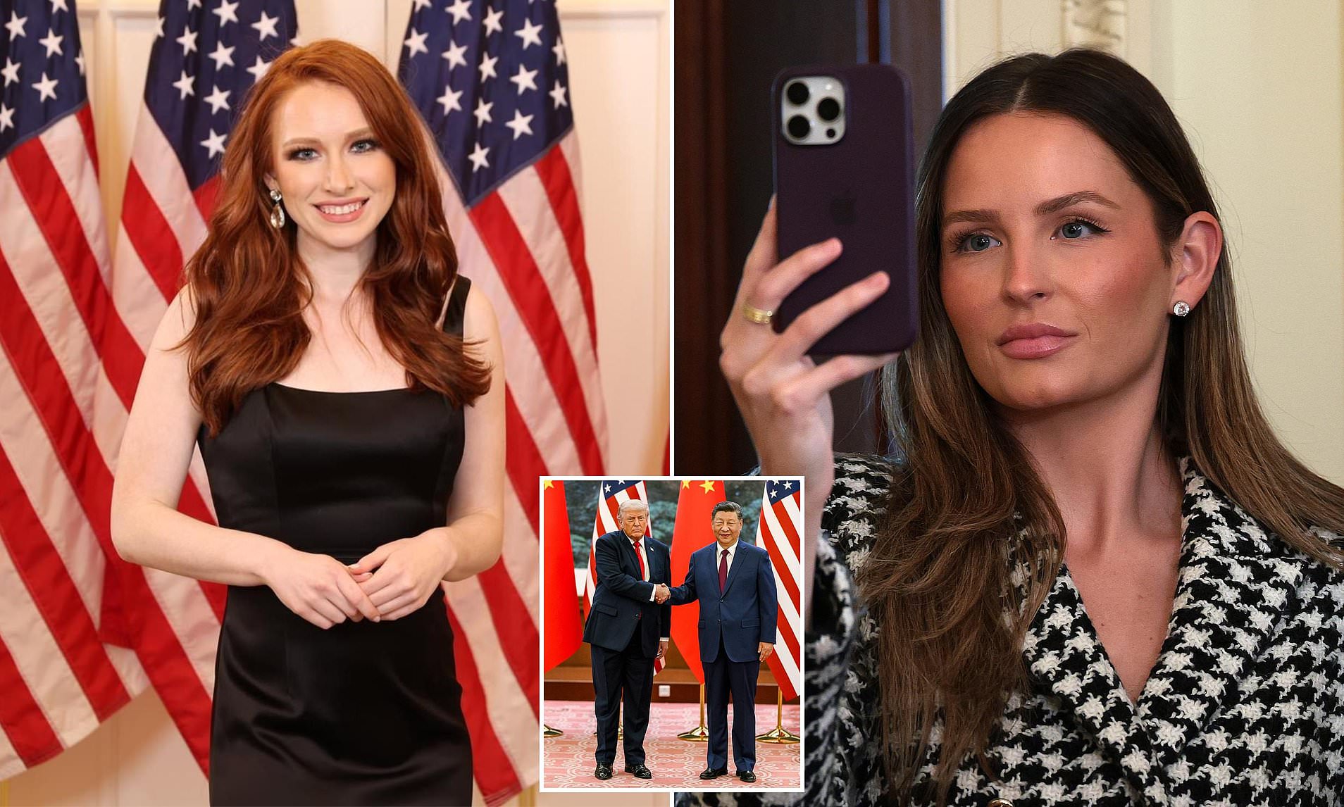 The behind-the-scenes female aides who accompanied Trump on China trip