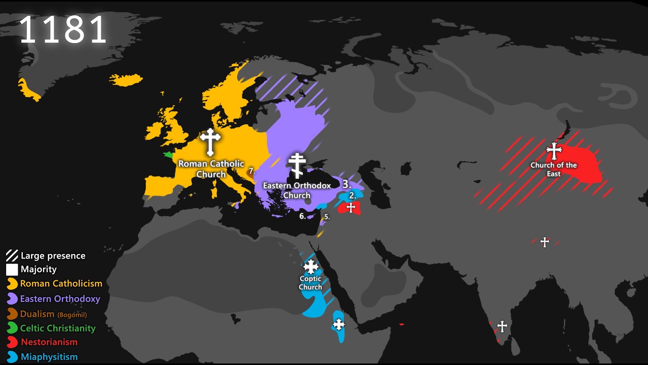 The spread of Christianity: a timeline of faith