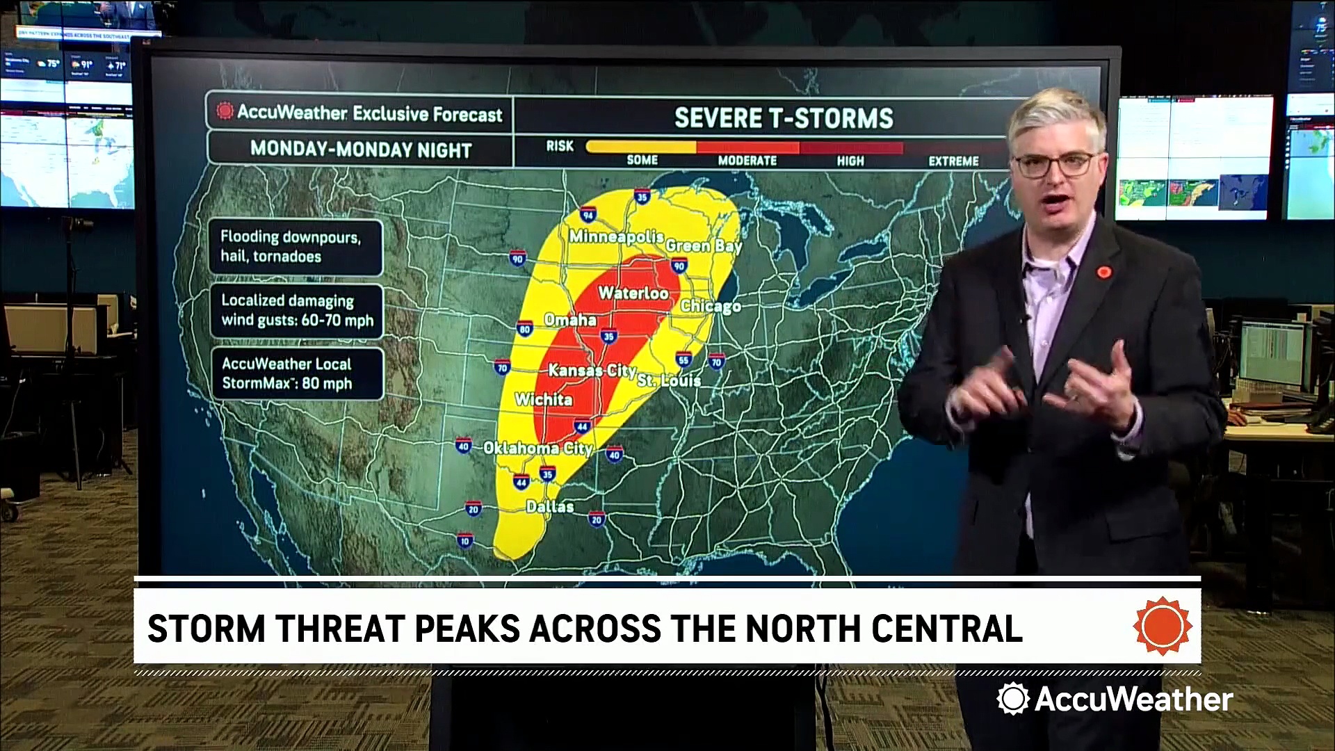 Severe weather outbreak to ramp up in North Central this weekend