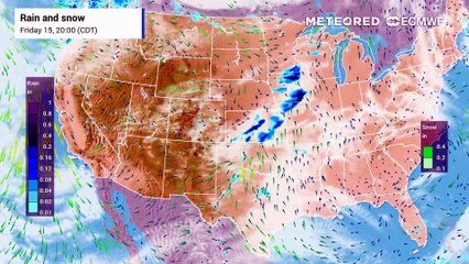Active weather continues across the central US through the weekend