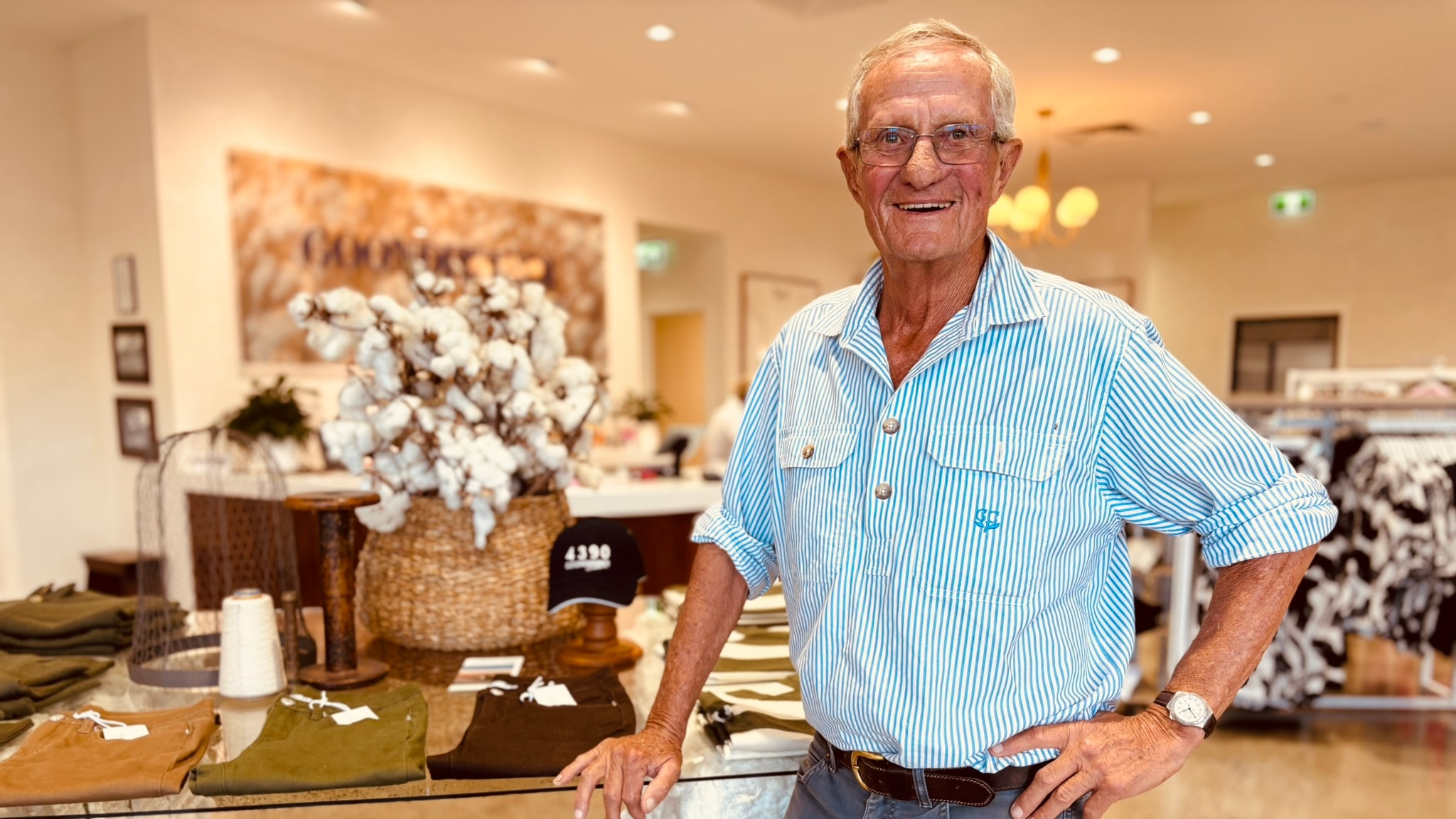 Sam Coulton turned his family's cotton crop into a clothing brand now ...
