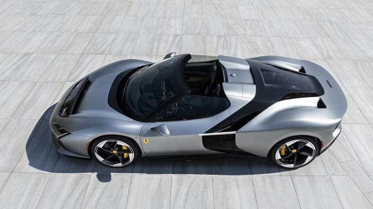 Ferrari HC25 is a one-off V8 roadster built from the F8 Spider