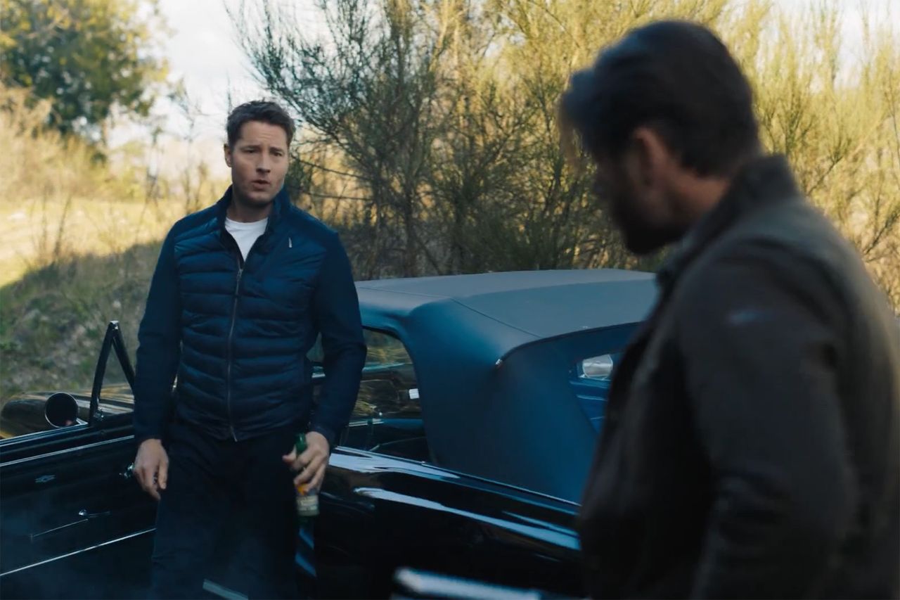 Justin Hartley and Jensen Ackles on 'Tracker'