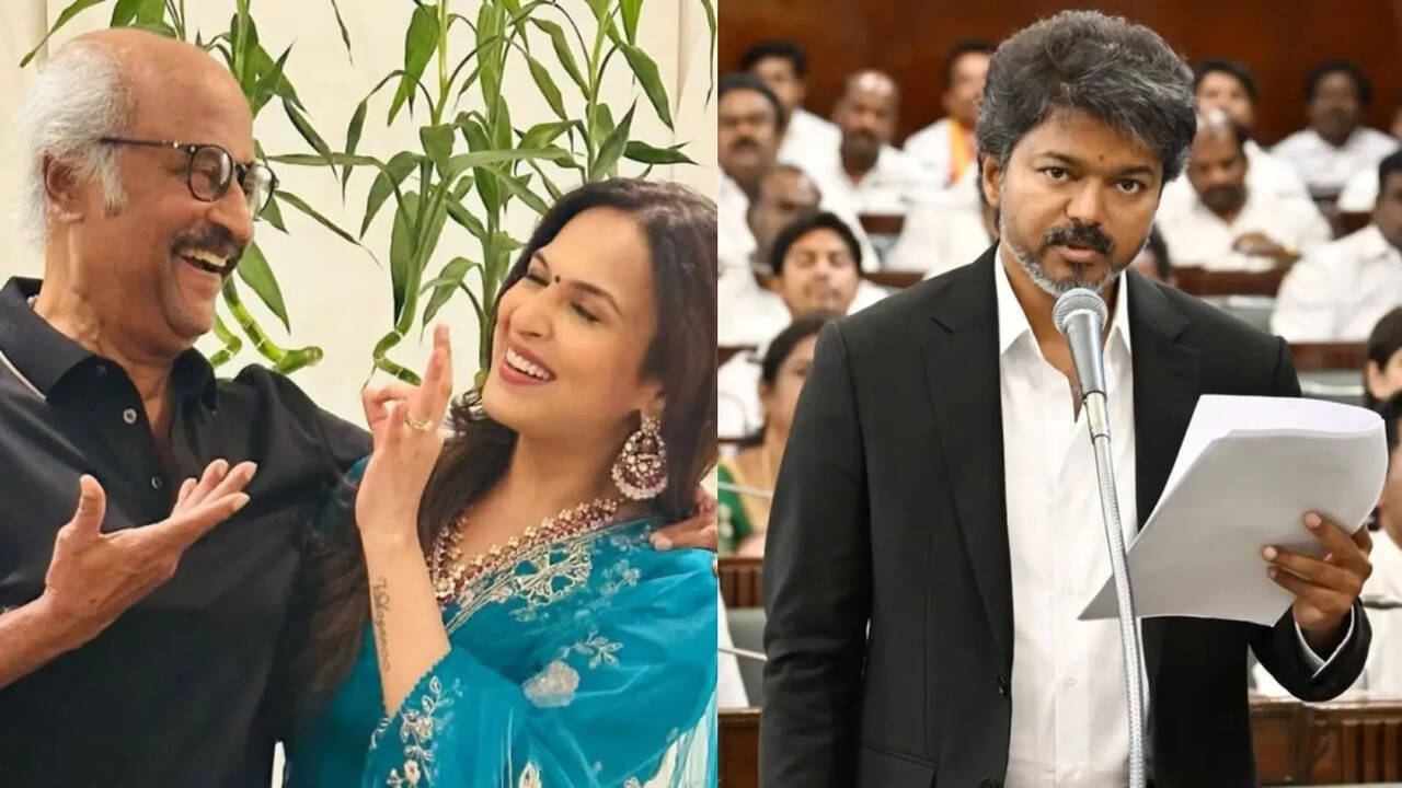 Soundarya Rajinikanth praises CM Vijay, describes his win as 'historic ...
