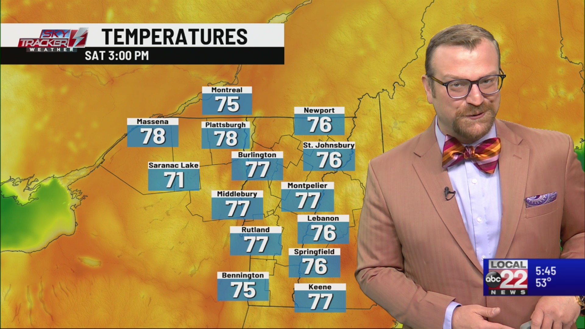 Much warmer, nicer weekend after leftover showers today