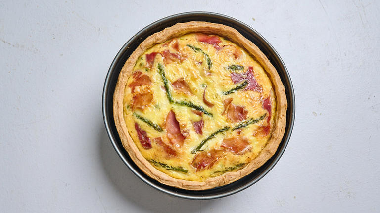 Springtime quiche supreme recipe