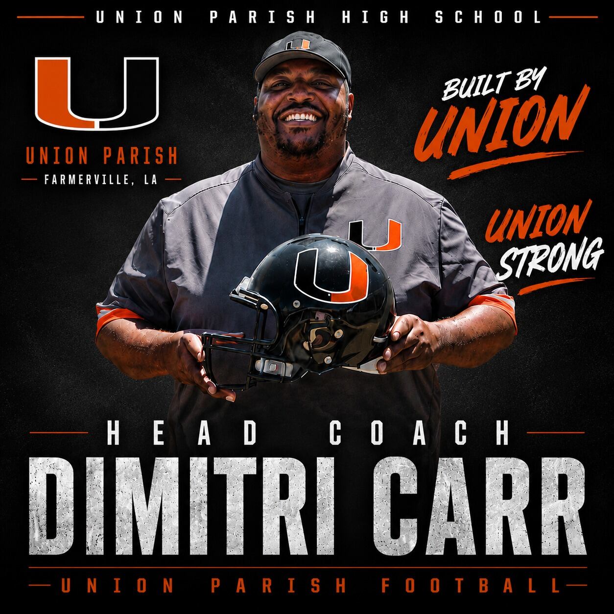 Union Parish High School names new head football coach