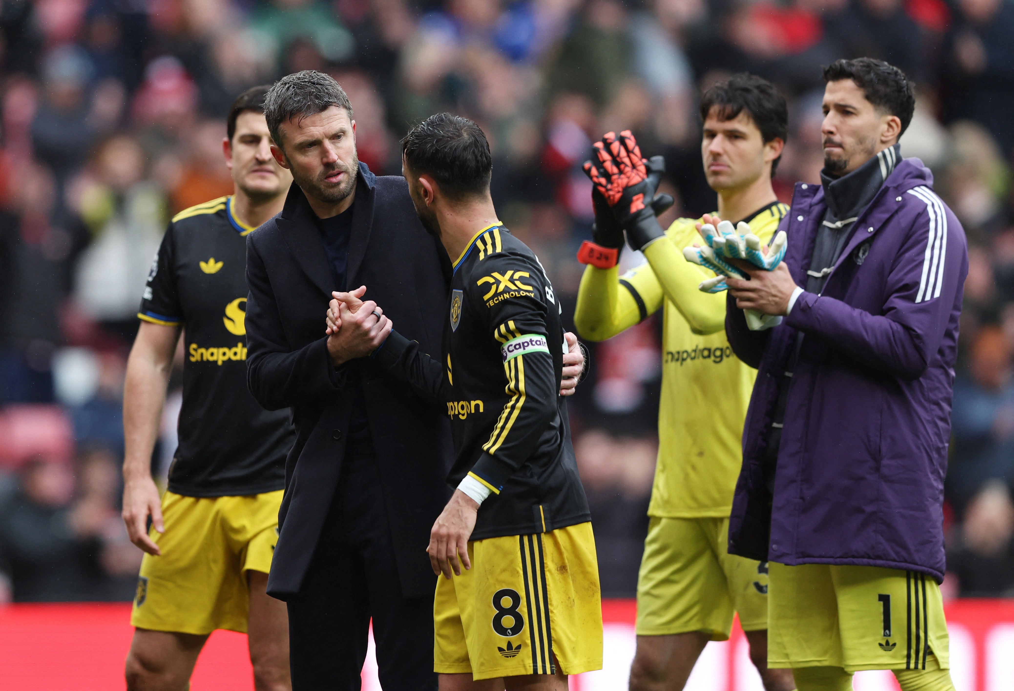 Michael Carrick está cerca de ser nombrado entrenador permanente del Manchester United.