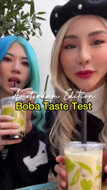 Amsterdam boba taste test honest Thai tea review