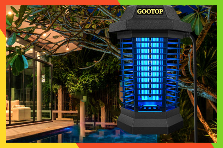 Bug off: This outdoor bug zapper is a summer deal that actually bites back