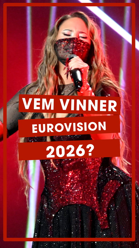 Vem vinner Eurovision 2026?