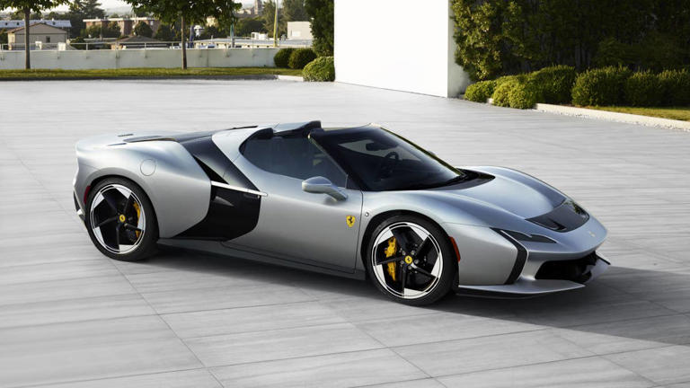 Ferrari HC25 is a one-off V8 roadster built from the F8 Spider