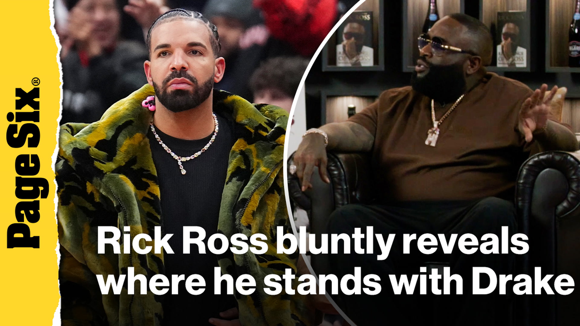 Rick Ross bluntly reveals where he stands with Drake after sparking ...