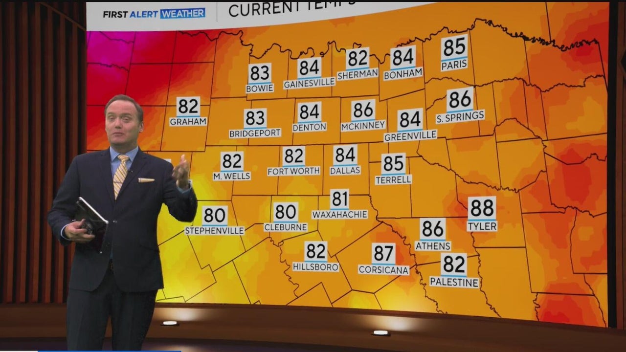 Showers move into North Texas as weather threat builds