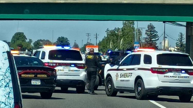 CHP: Suspect in custody after driving wrong way on I-80 in Dixon