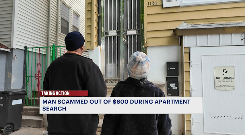 Man scammed out of $600 during apartment search
