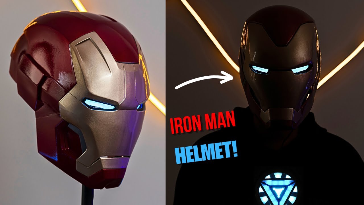 Iron Man helmet that you can build yourself! [Part 1]