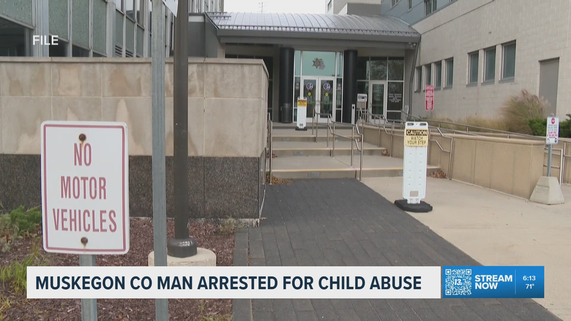 Man charged in Muskegon County child abuse case