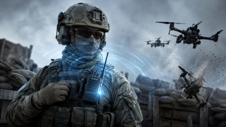 Simple software update lets soldiers use their radios to knock FPV ...