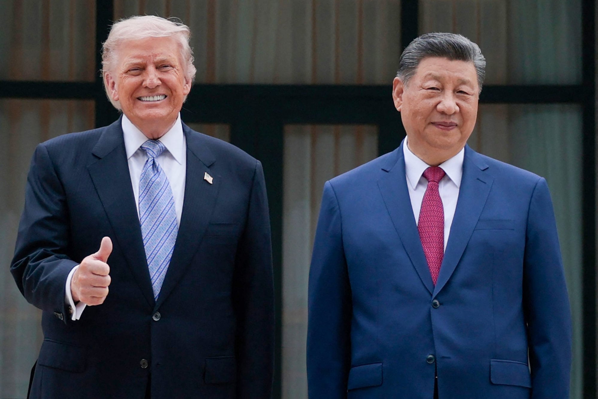 Trump leaves China after much pomp and pageantry, but little to show for it