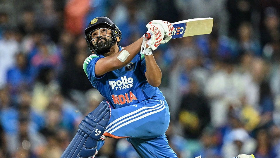 Rohit Sharma's self-deprecating 'Test cricket' quip goes viral after MI win