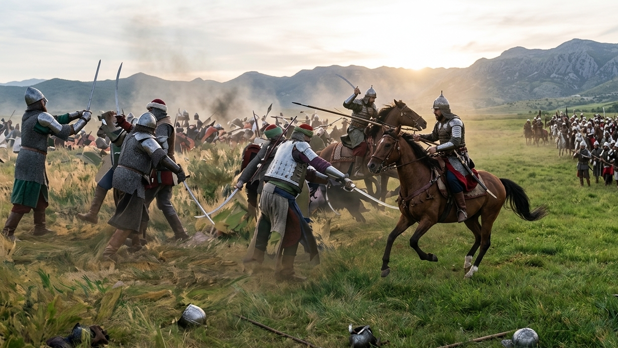 This battle devastated medieval Europe