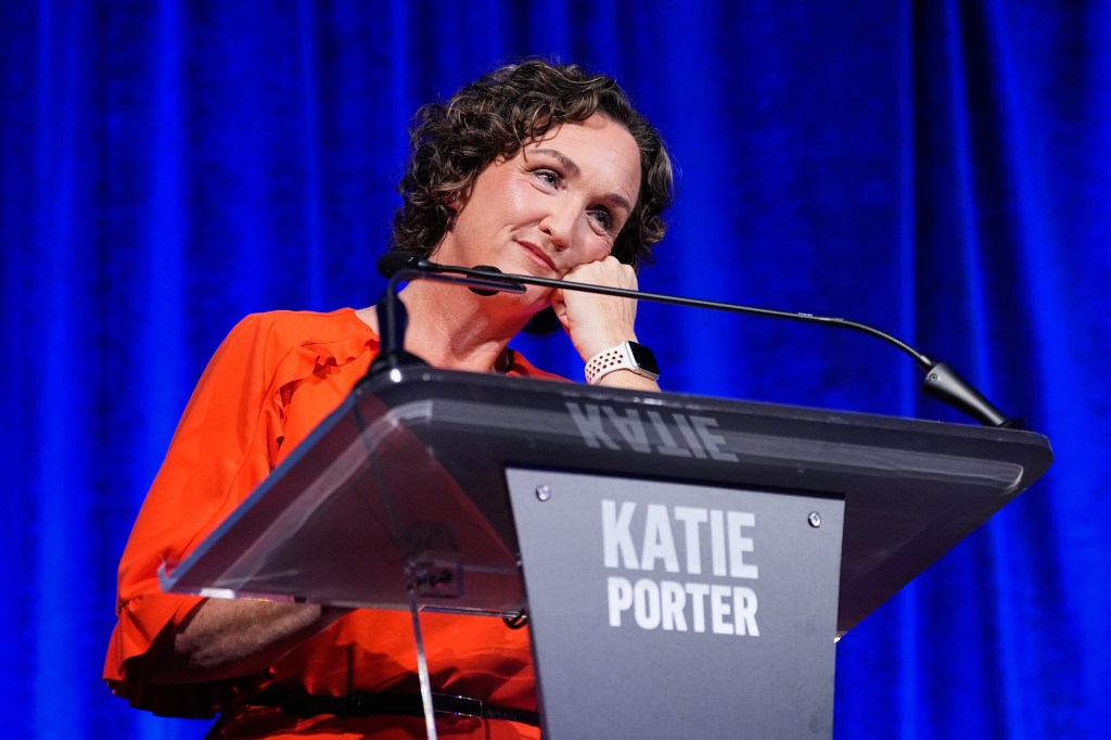Katie Porter shifts blame to Tom Steyer staffer for leaking video ...
