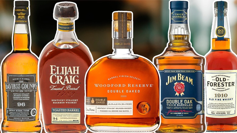 11 popular double barrel bourbons, ranked
