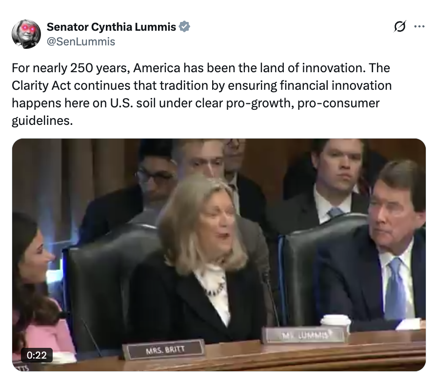 US CLARITY Act brings 'major spike of euphoria' to Bitcoin: Santiment