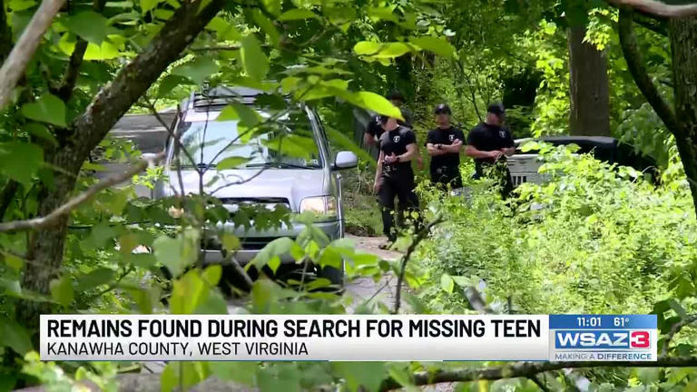 Human remains found during search for missing teenager