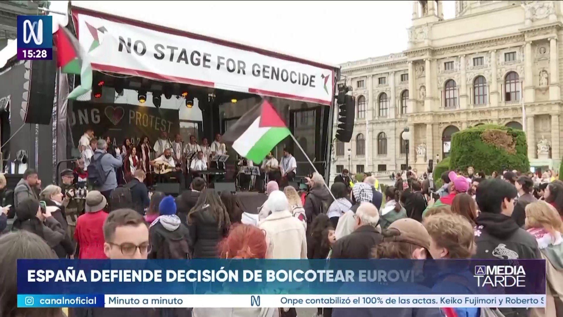 España no participará en final de Eurovisión 2026 por Israel
