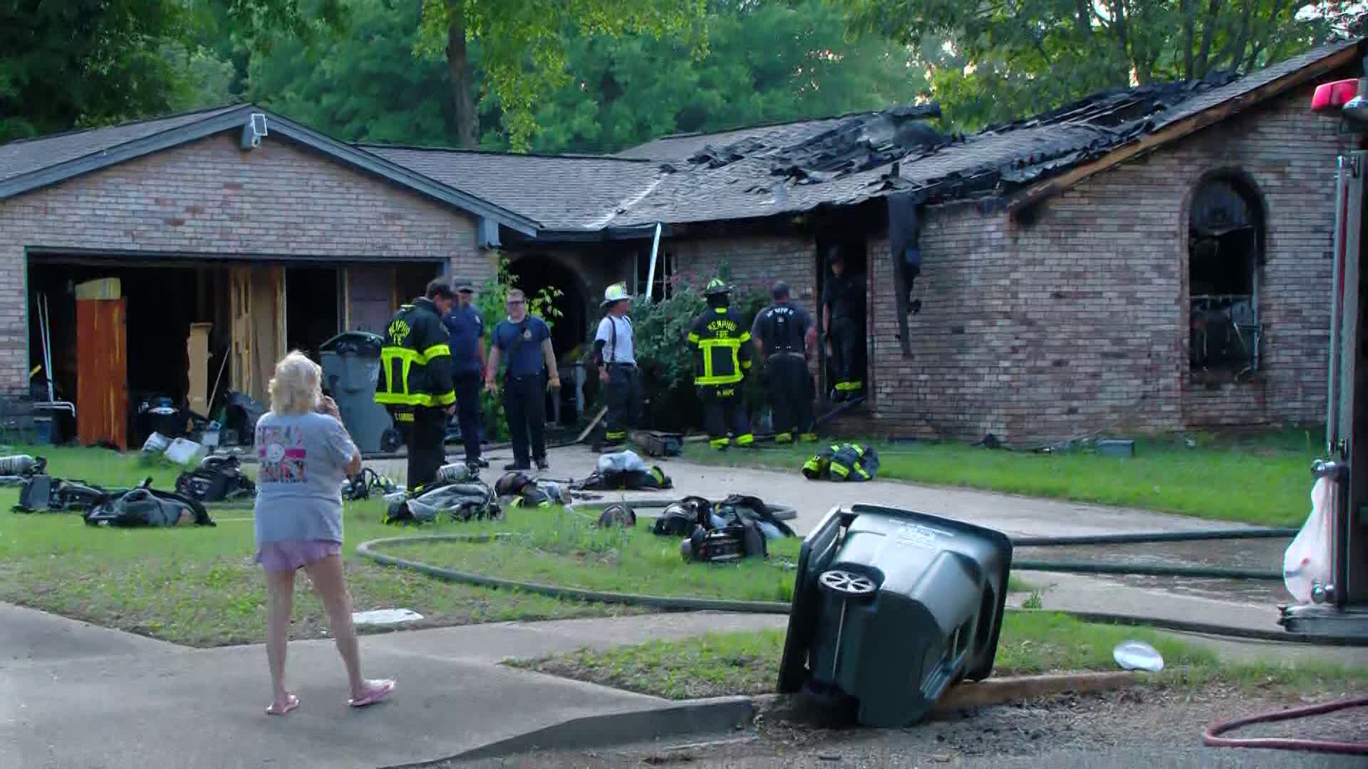 No injuries reported after northeast Memphis house fire