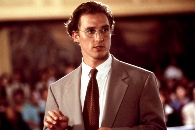 Matthew McConaughey in 'A Time to Kill' Credit: Warner Bros/Everett