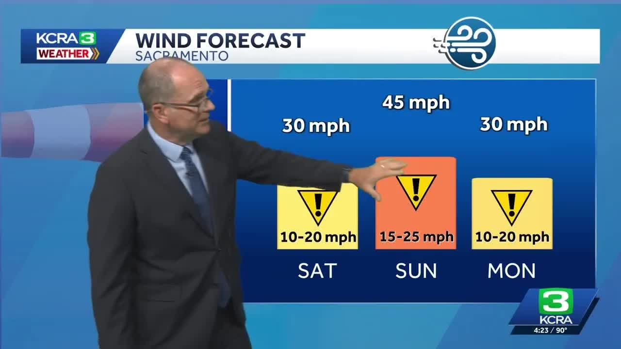 North winds increase fire danger in Northern California this weekend