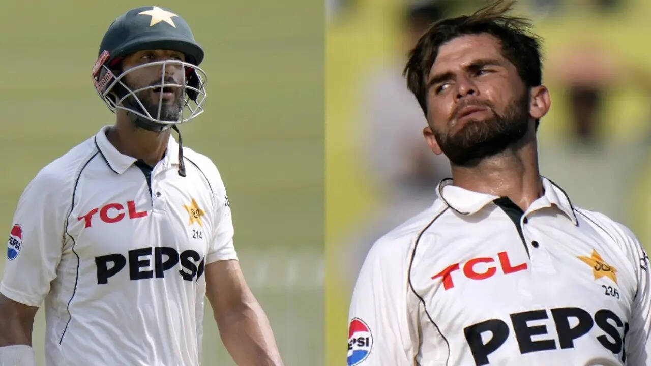 Shaheen Afridi-Shan Masood heated argument rocks team before 2nd test ...