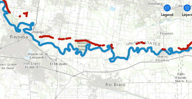 New CBP maps show border wall going through Santa Ana Wildlife Refuge