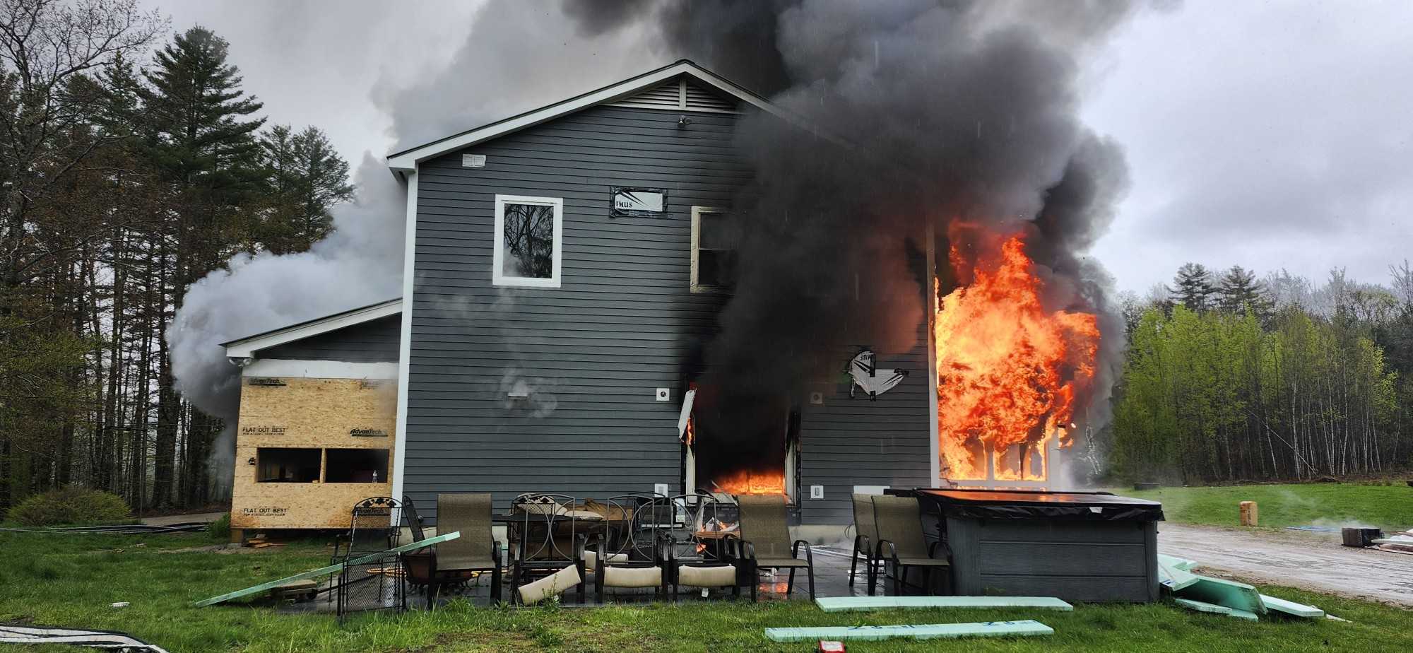 Several pets die in Grafton County house fire