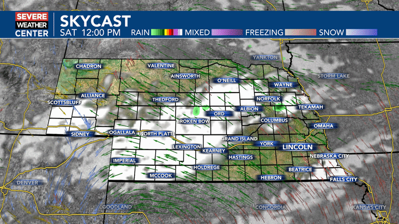 Severe thunderstorms possible Saturday