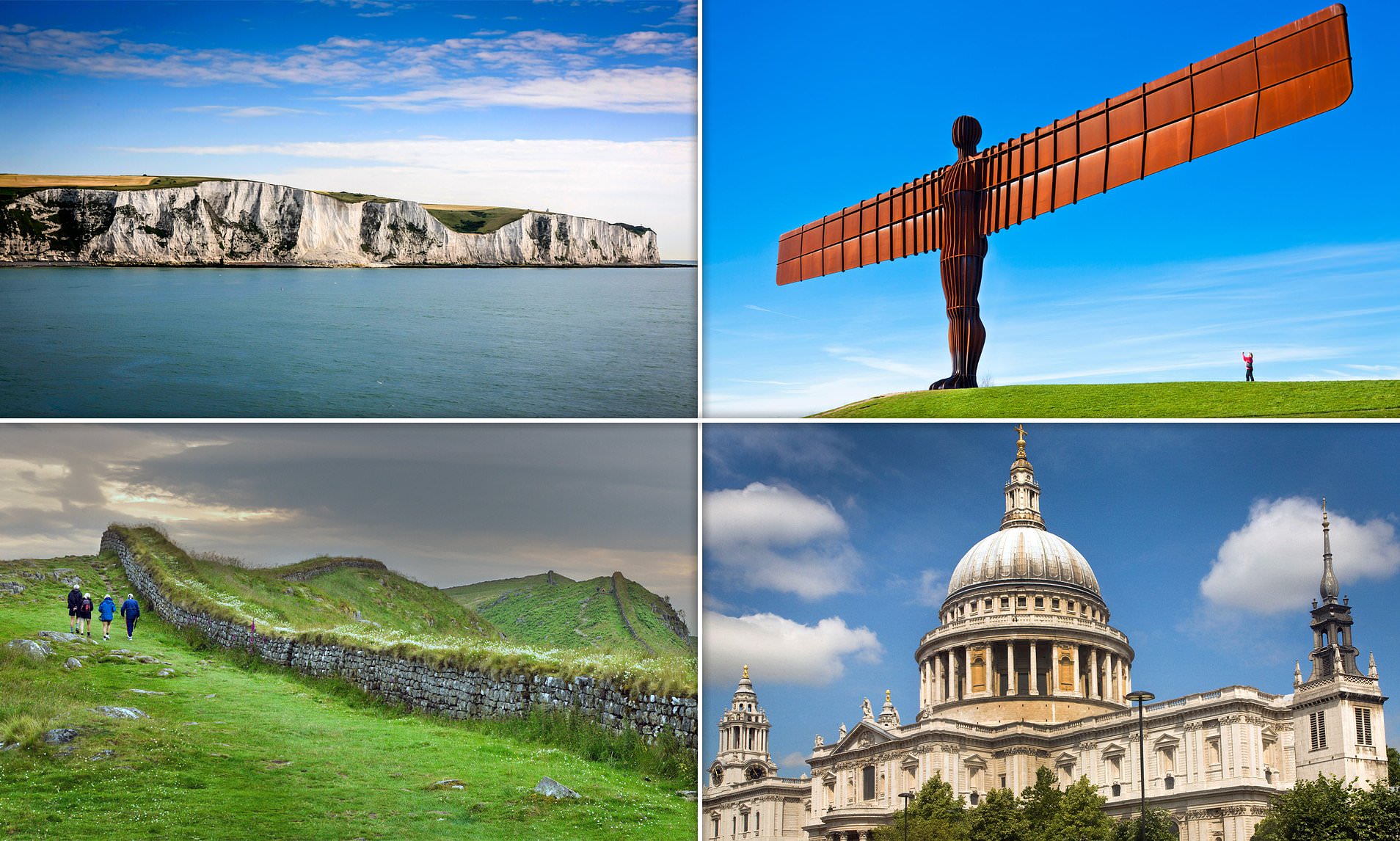 The WHAT cliffs of Dover? (And other famous British landmarks we ...