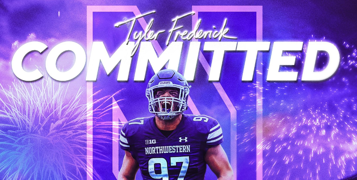 2027 DL Tyler Frederick commits to Northwestern