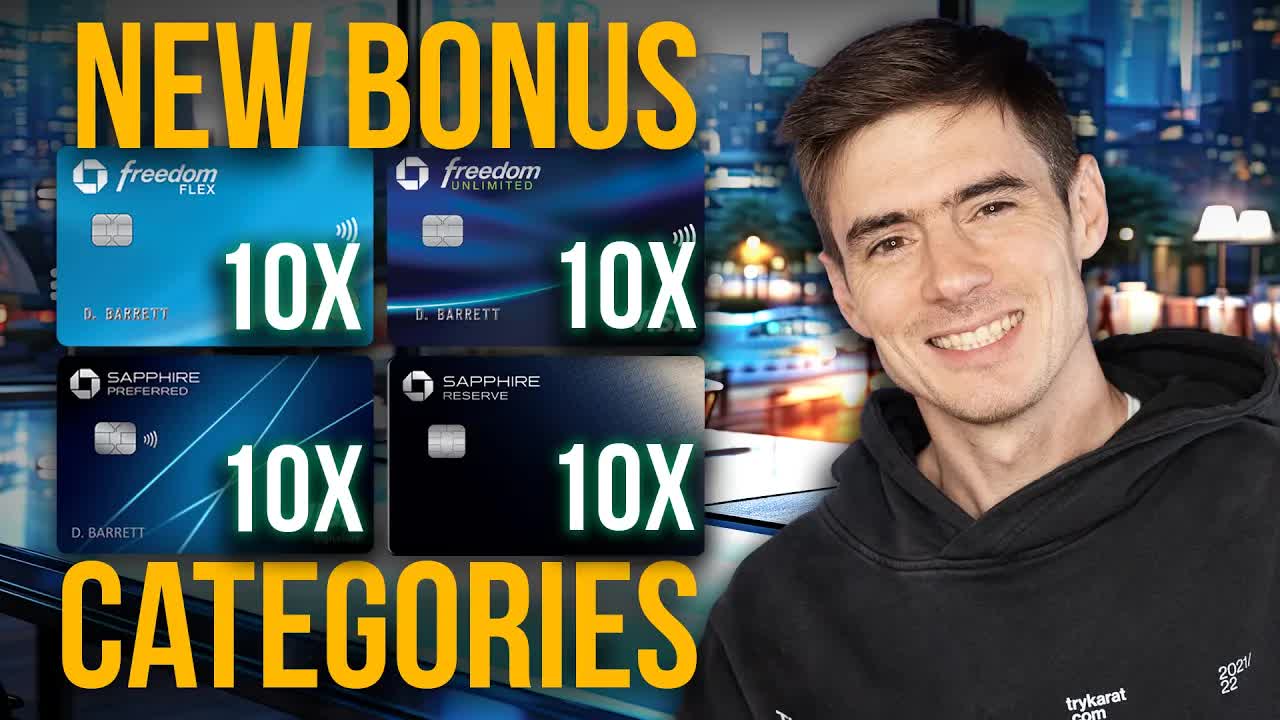 Chase Freedom Flex 10X bonus category explained!