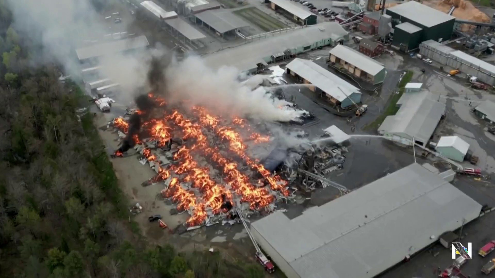 Mass casualty explosion at Maine lumber mill