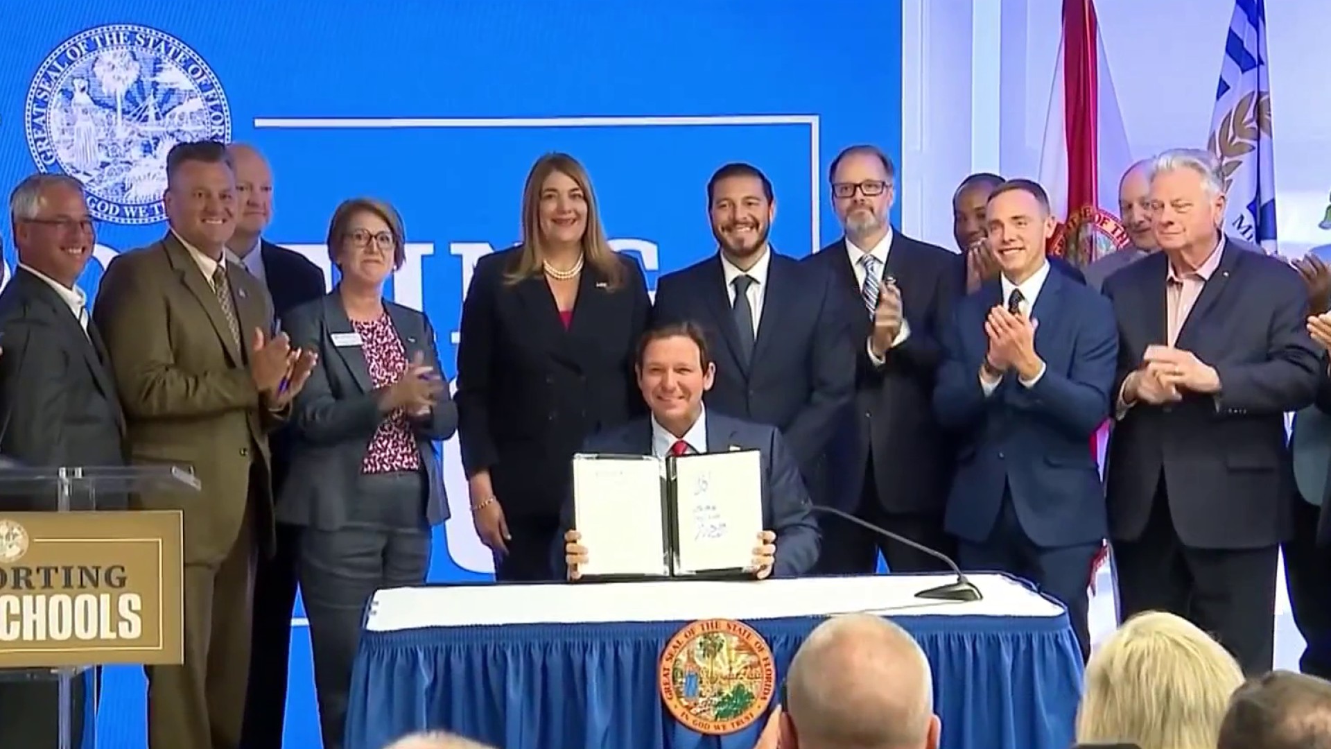DeSantis signs bill to expand armed guardian program to colleges and ...