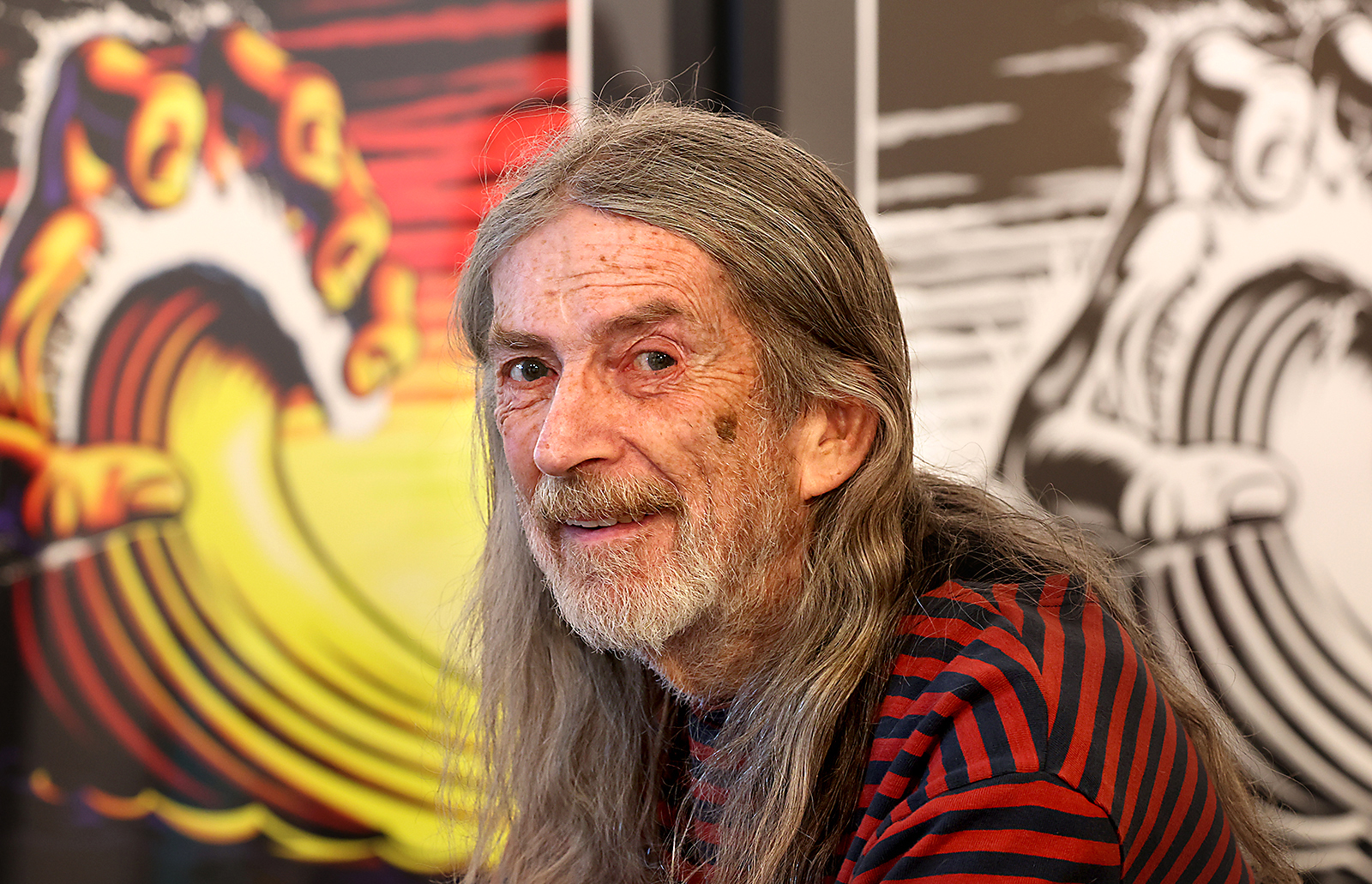 ‘A nuclear explosion of happiness’: Graphic artist Jim Phillips opens ...