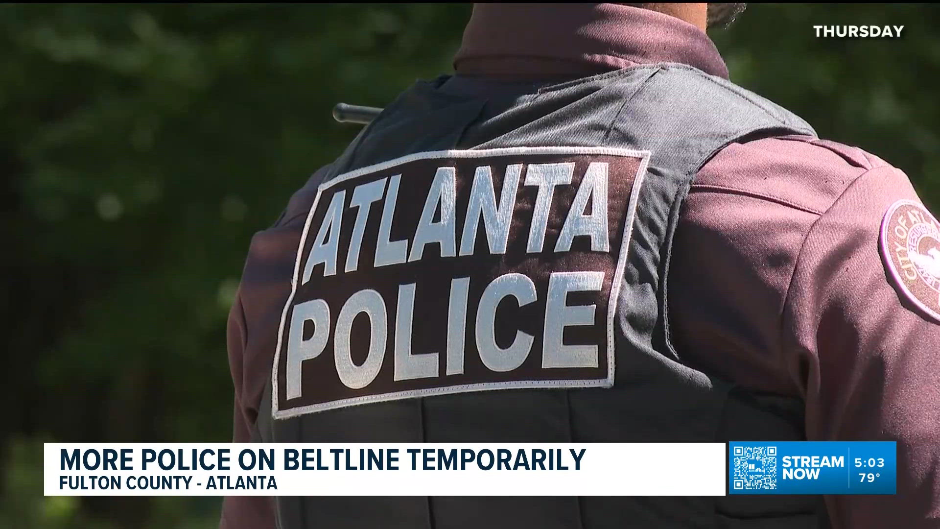 More police on Atlanta Beltline temporarily