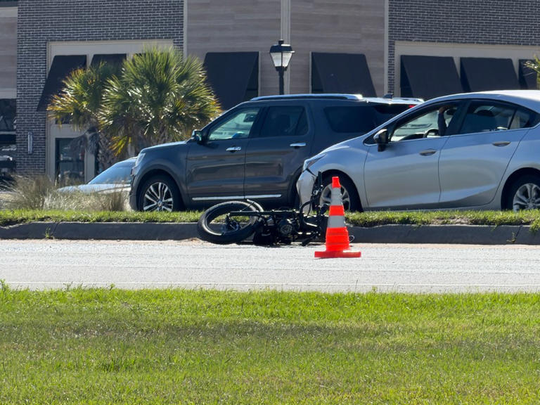 Pooler Police responds to e-bike crash
