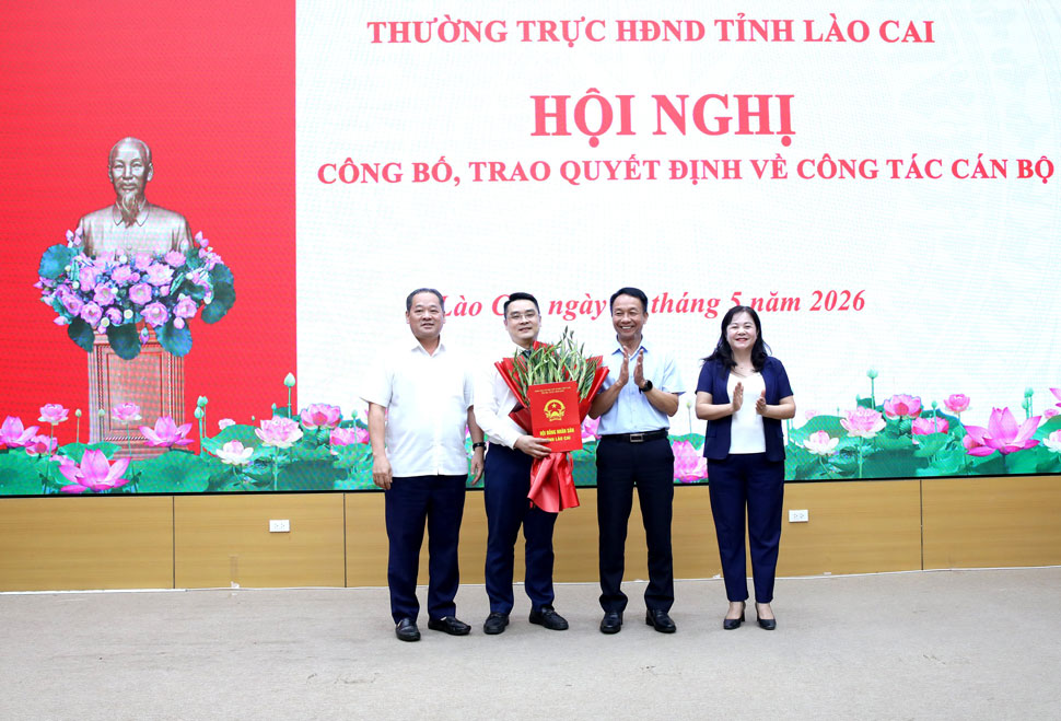 Thư ký Bí thư Tỉnh ủy Lào Cai nhận nhiệm vụ mới